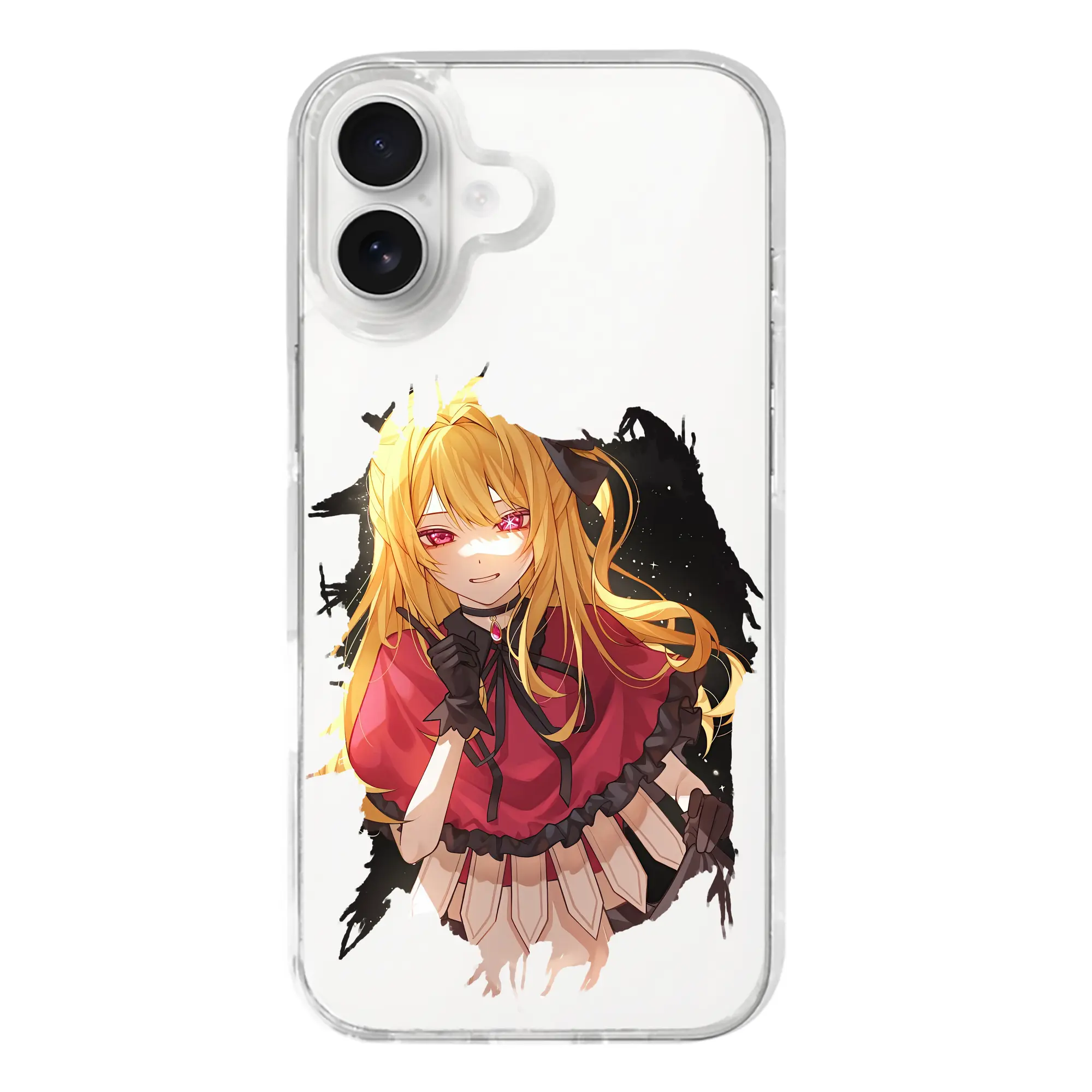 推しの子 グッズ,星野ルビー - iPhone 17シリーズ 透明スマホケース – 薄型・耐衝撃・精密フィット保護カバー